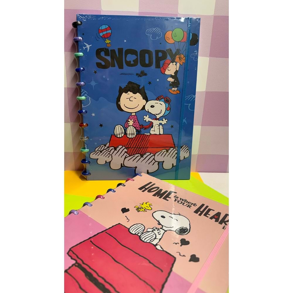 SNOOPY A4 ÇİZGİLİ DEFTER