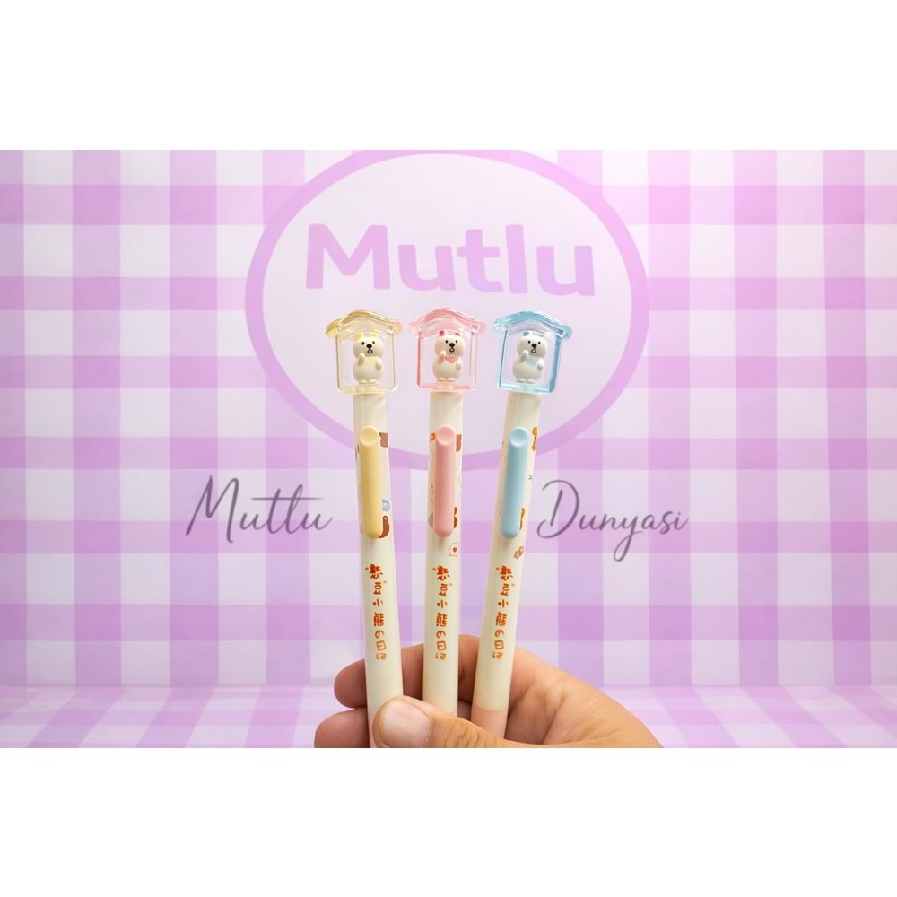 MUTLU KEDİ JEL KALEM