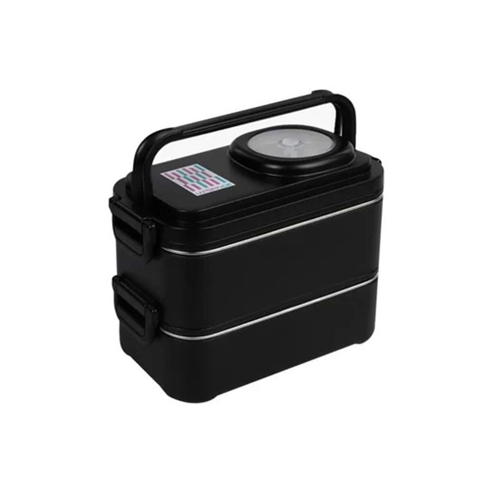 VAGONLİFE 1200 ML LUNCHBOX SİYAH