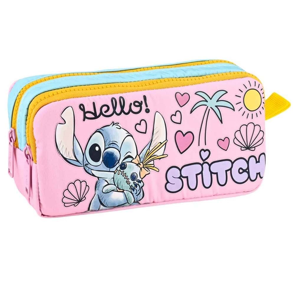 Stitch Desenli Pembe Kalem Kutusu