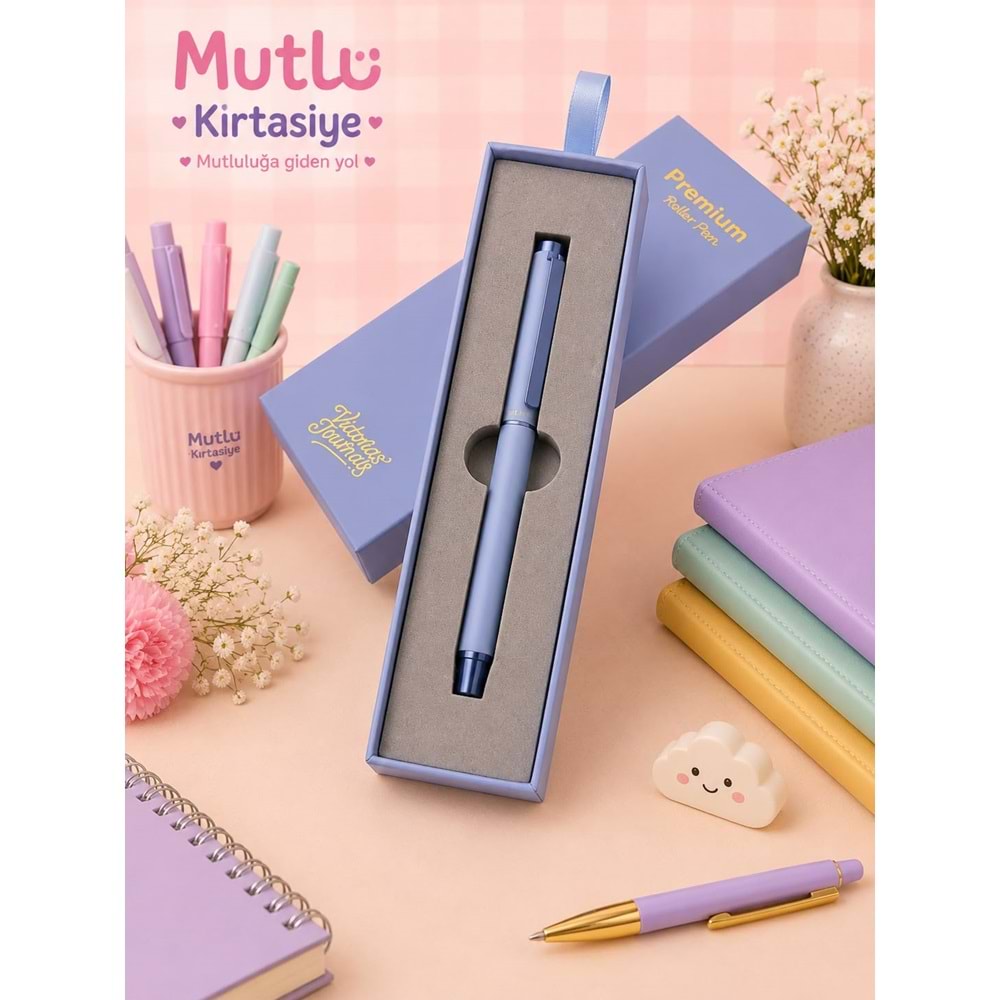 VJ PREMİUM ROLLER KALEM KUTULU-MOR