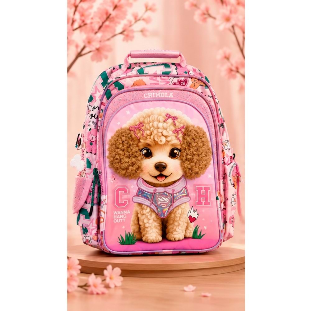 CHİMOLA POODLE SIRT ÇANTASI