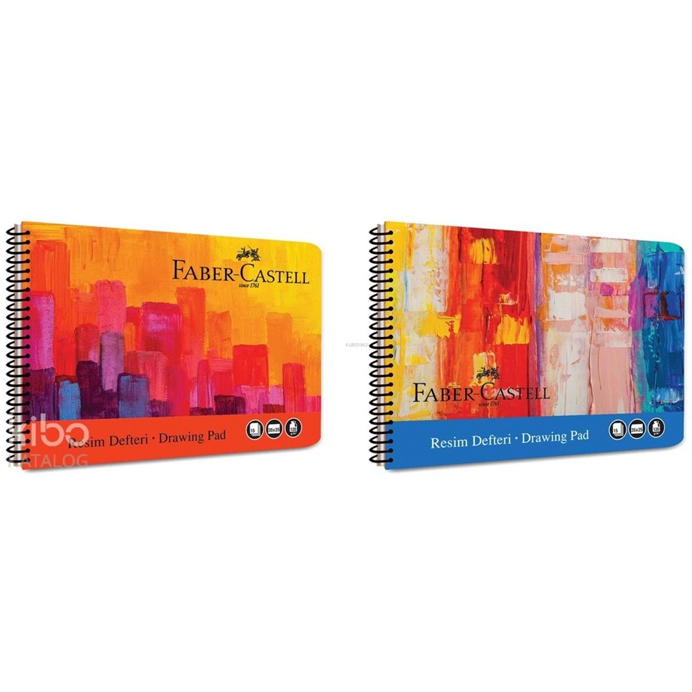 Faber Castell 35x50 Art Karton Kapak Resim Defteri 30 Yp