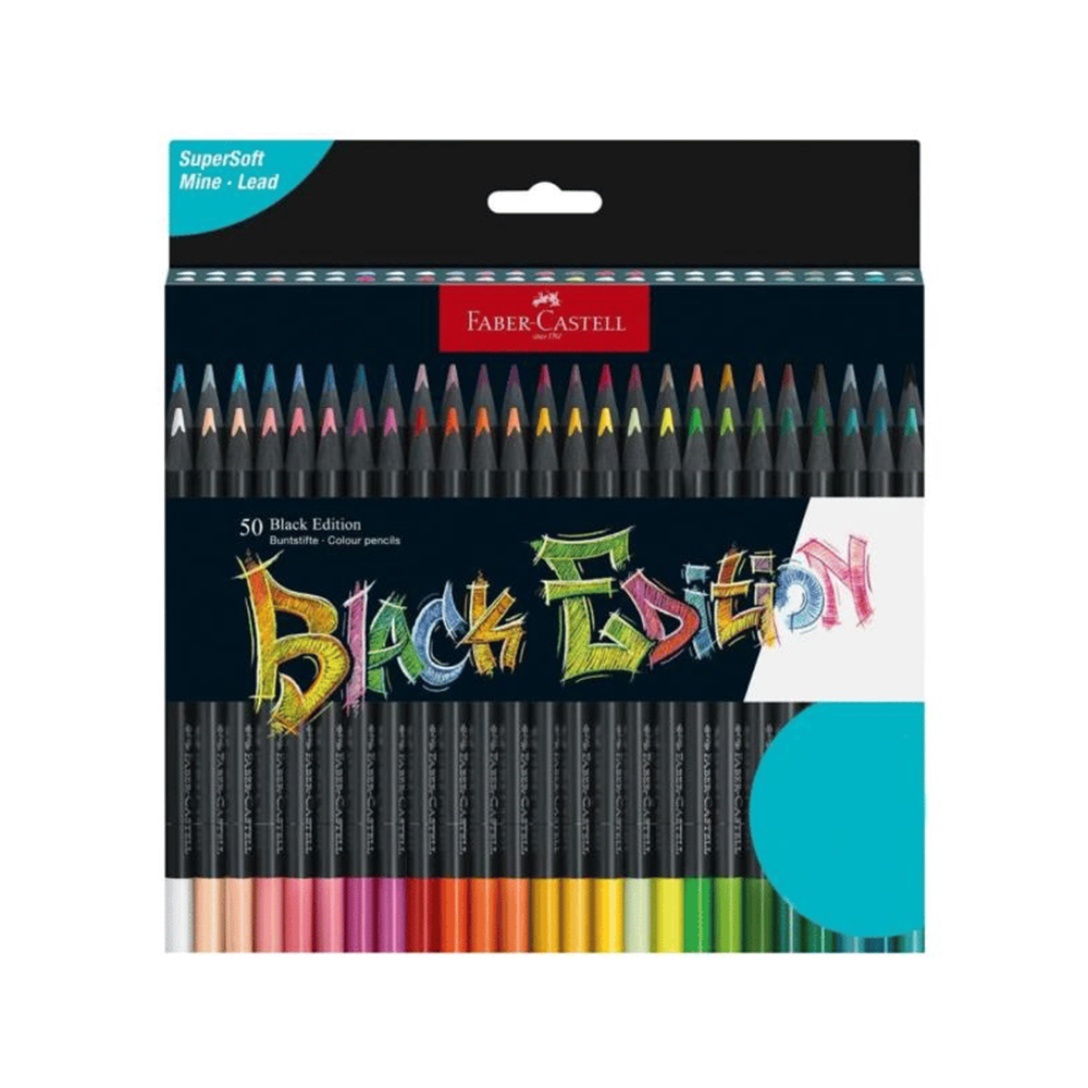 Faber-Castell Black Edition Boya Kalemi 50Li