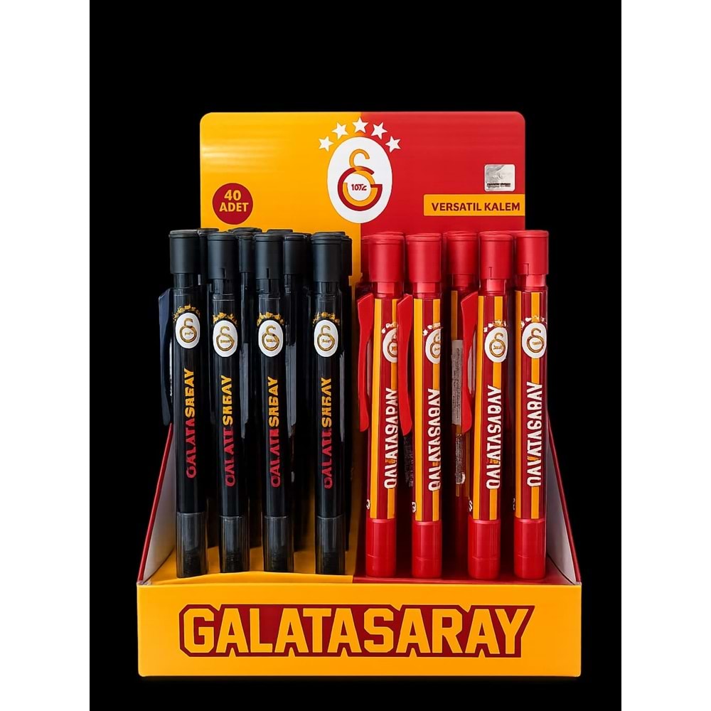 GALATASARAY METAL UÇLU VERSATİL KALEM 0,7 SİYAH