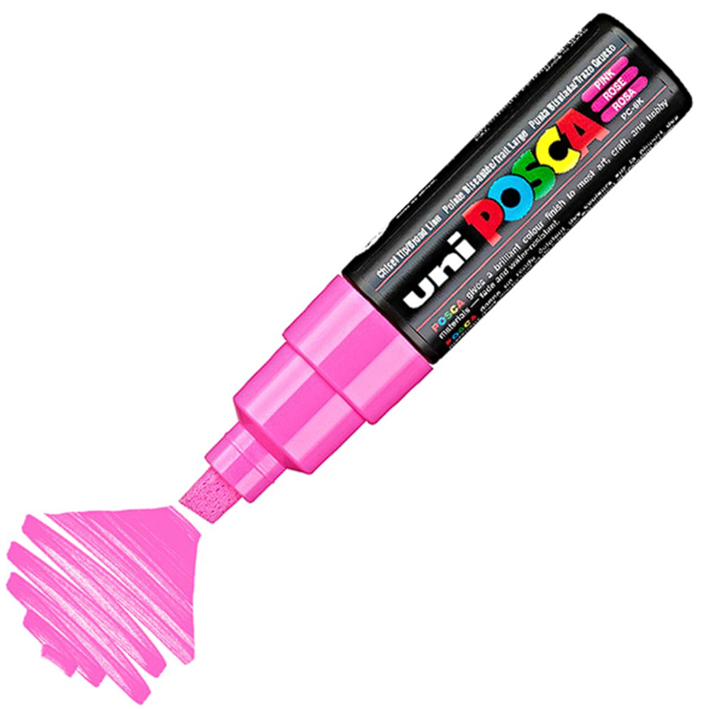 Uni Posca Marker Pc-8k Bold 8.0 Mm Pink