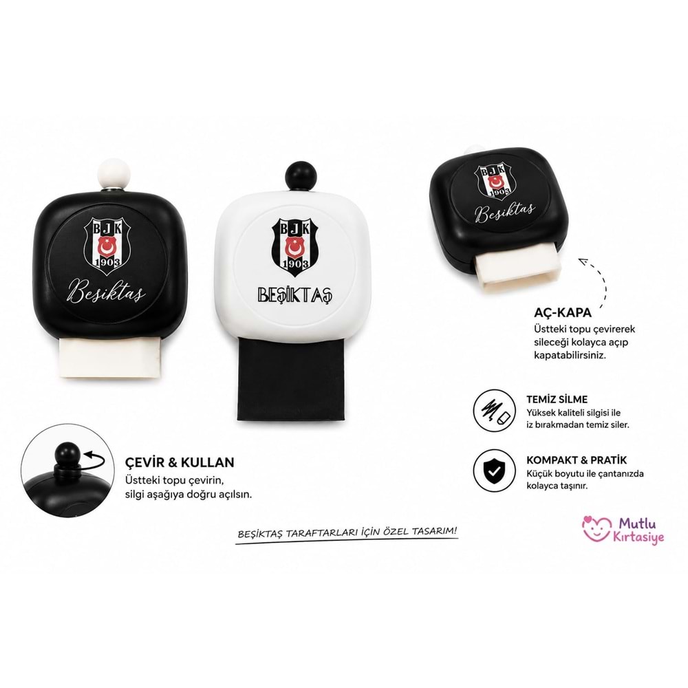 BEŞİKTAŞ ÇEVİRMELİ SİLGİ