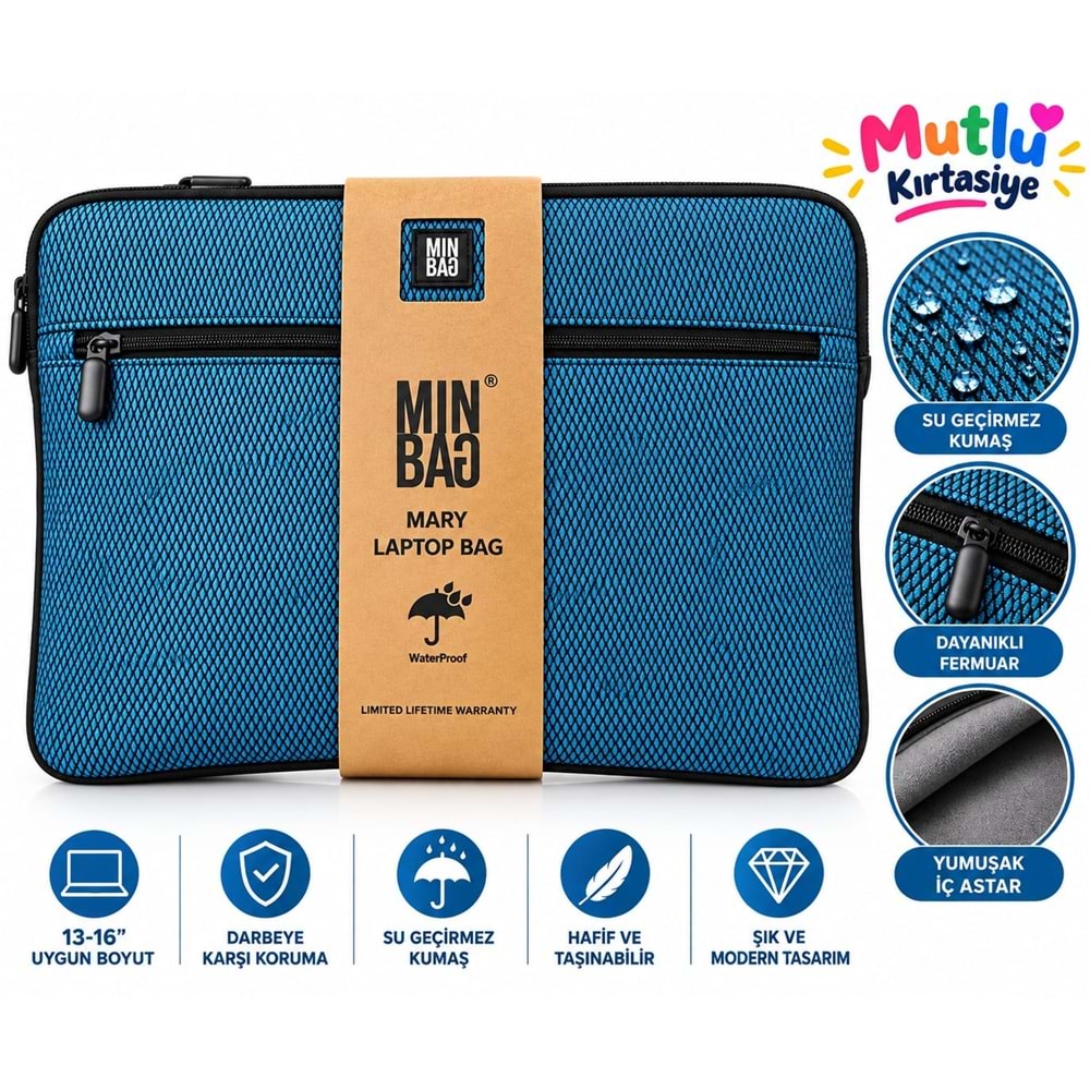 MİNBAG LAPTOP ÇANTASI 17 İNÇ