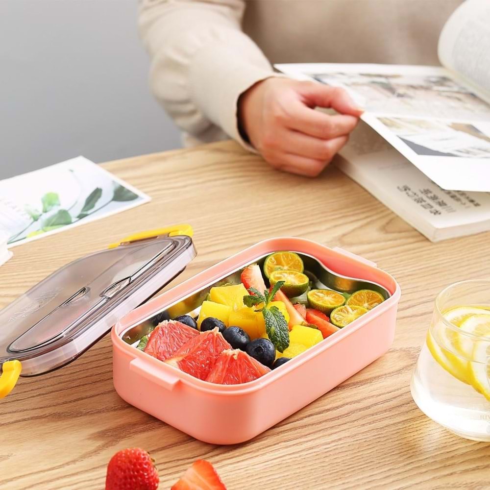 VAGONLİFE 700 ML TEK BÖLMELİ PASLANMAZ ÇELİK LUNCHBOX