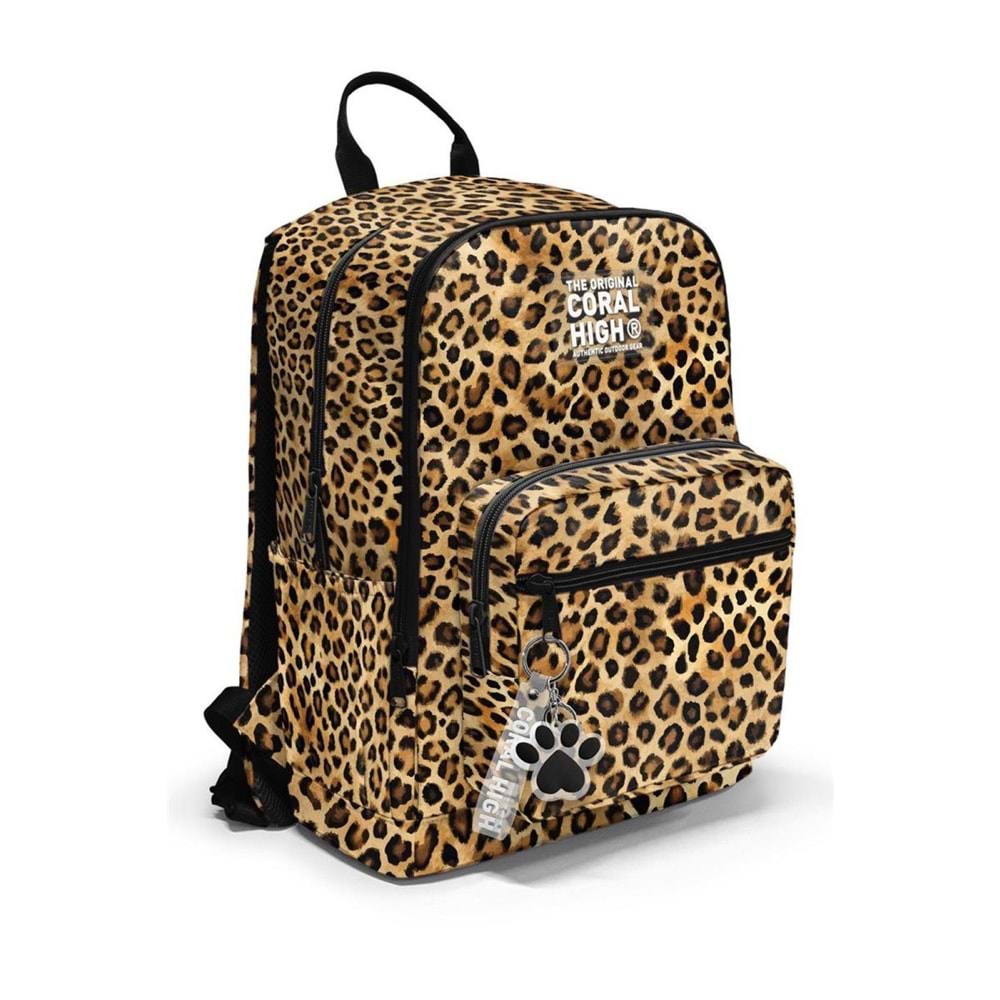 CORAL HIGH LEOPAR SIRT ÇANTASI