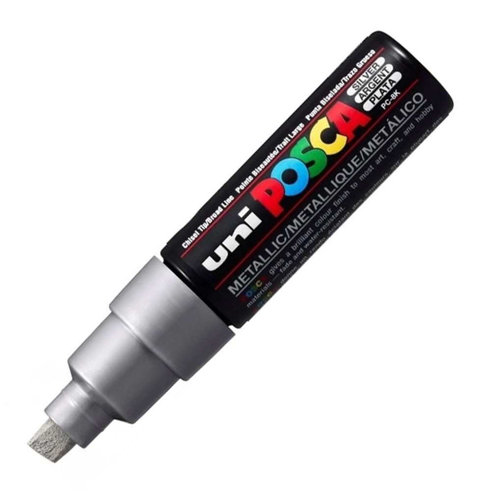 POSCA 8K 8.0mm GÜMÜŞ