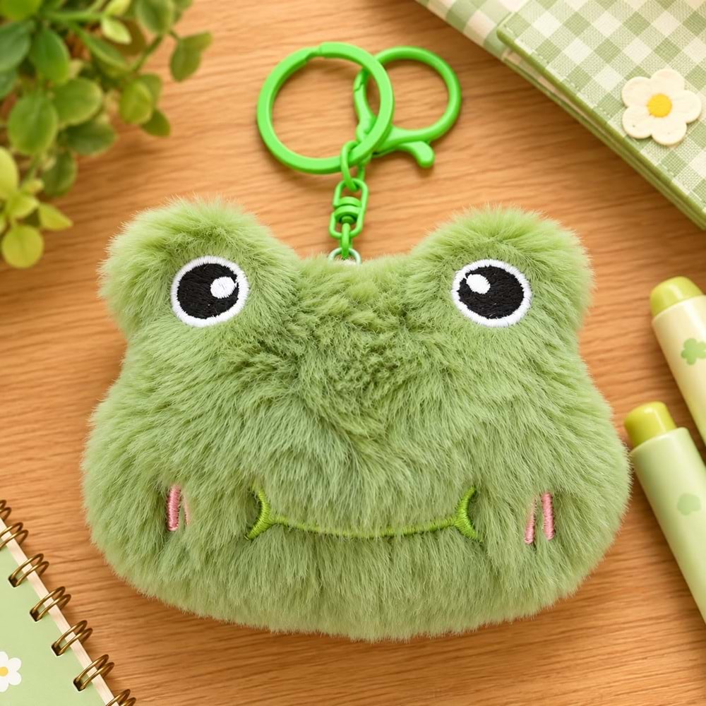 KURBAĞA ANAHTARLIK PELUŞ