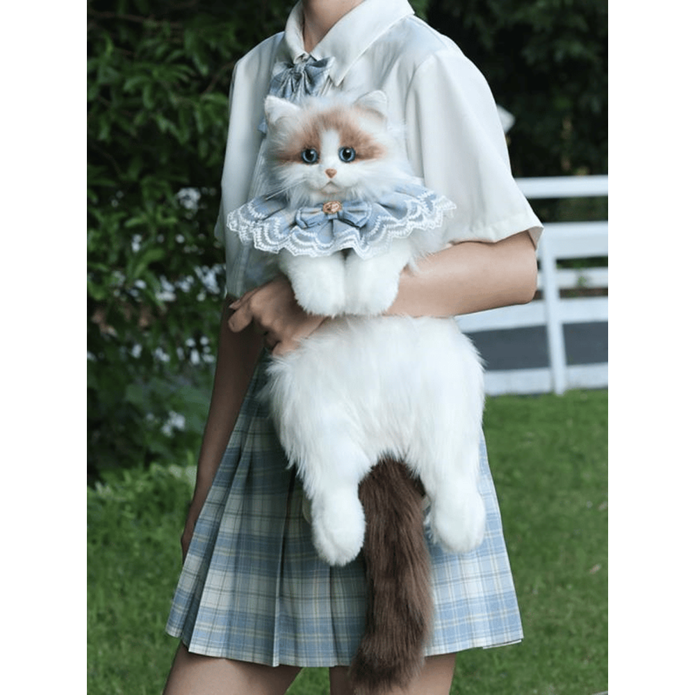 PELUŞ KEDİ ÇANTA