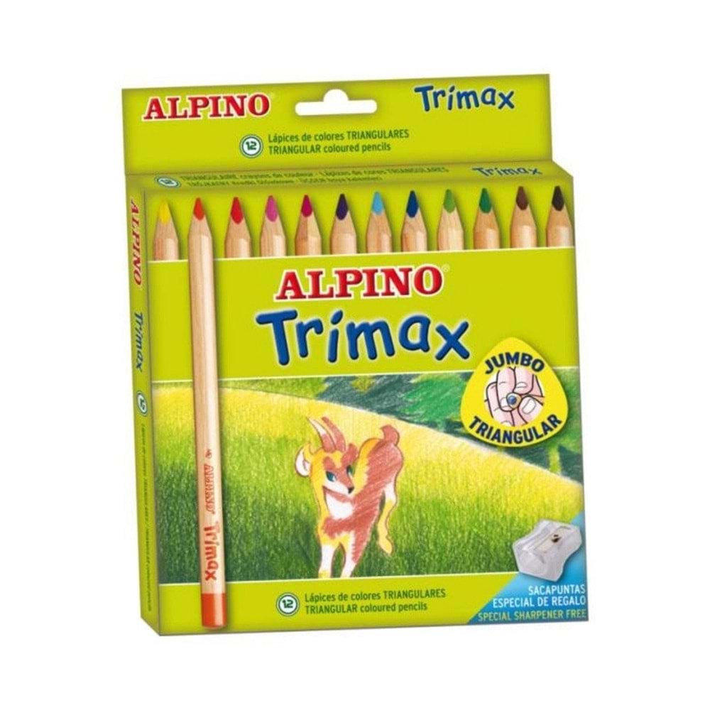 ALPİNO TRİMAX 12 RENK JUMBO KURUBOYA