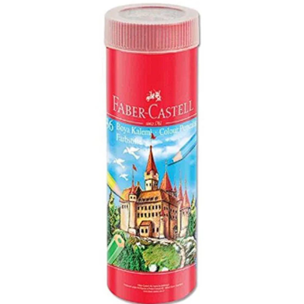 FABER CASTELL 36 Lİ SİLİNDİR KURUBOYA