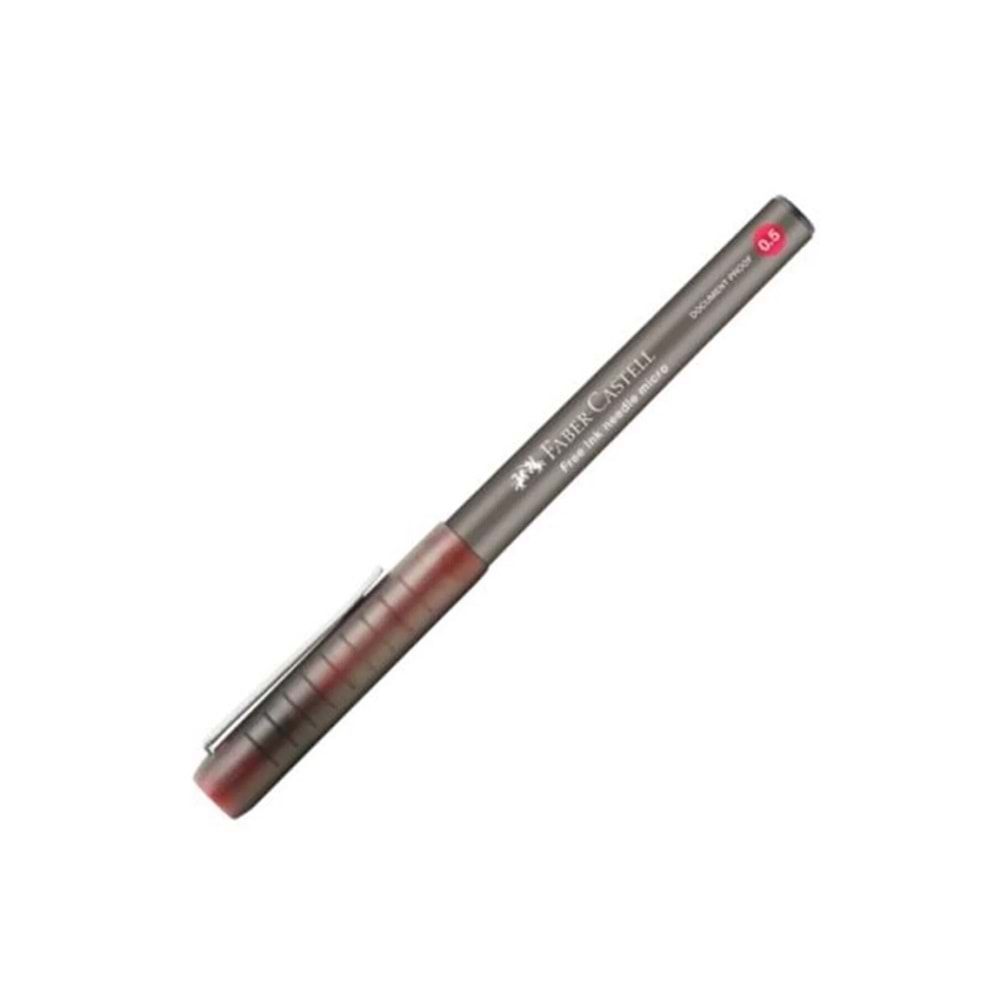 FABER CASTELL FREEİNK İĞNE UÇLU ROLLER MİCRO 0,5 KIRMIZI