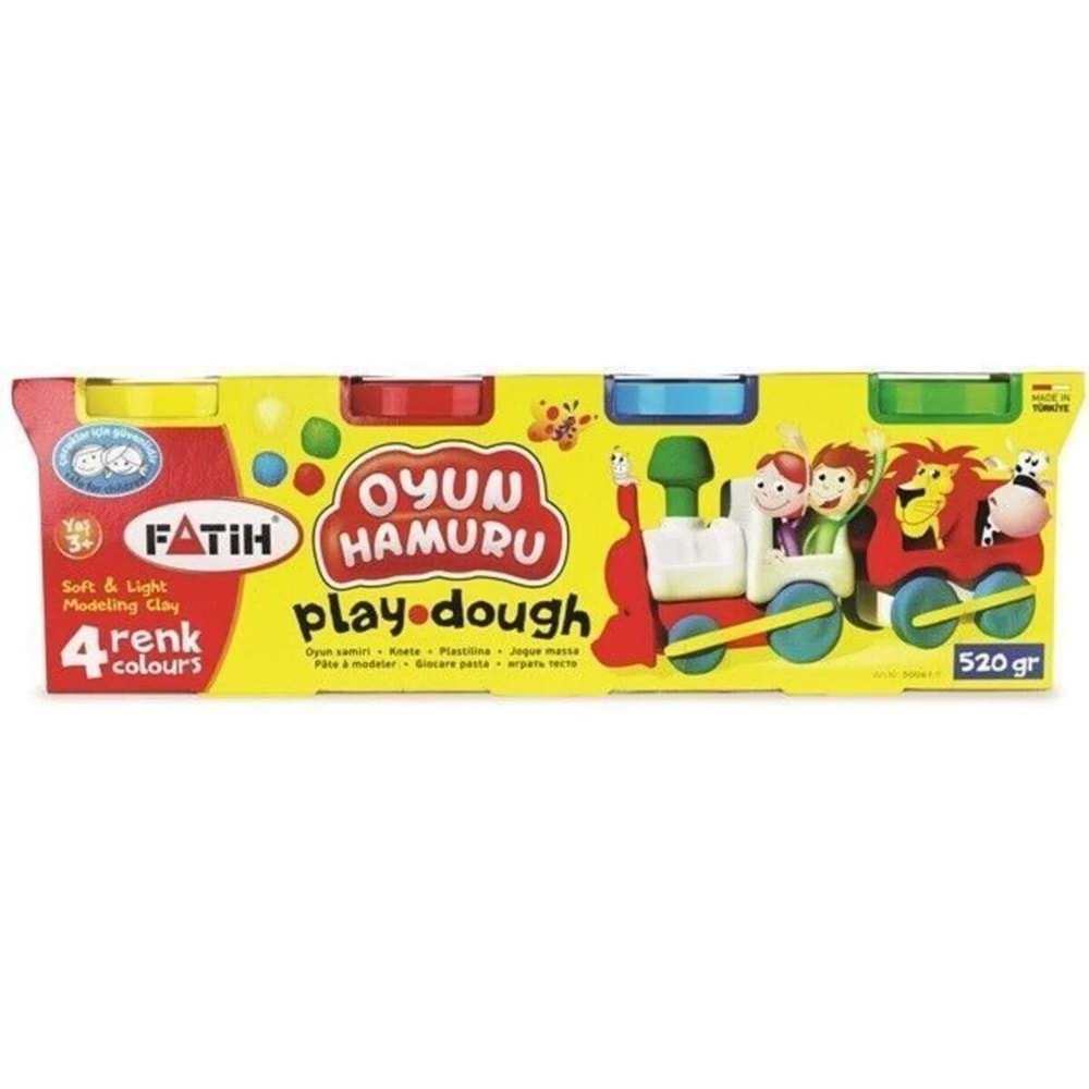 FATİH 4 LÜ OYUN HAMUR SETİ