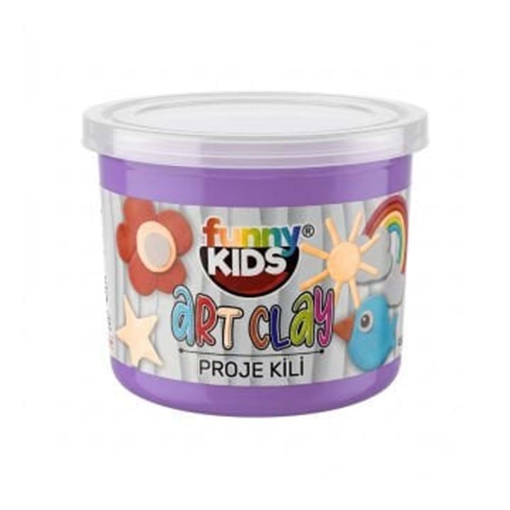FUNNY KİDS CLAY PROJE KİLİ MOR