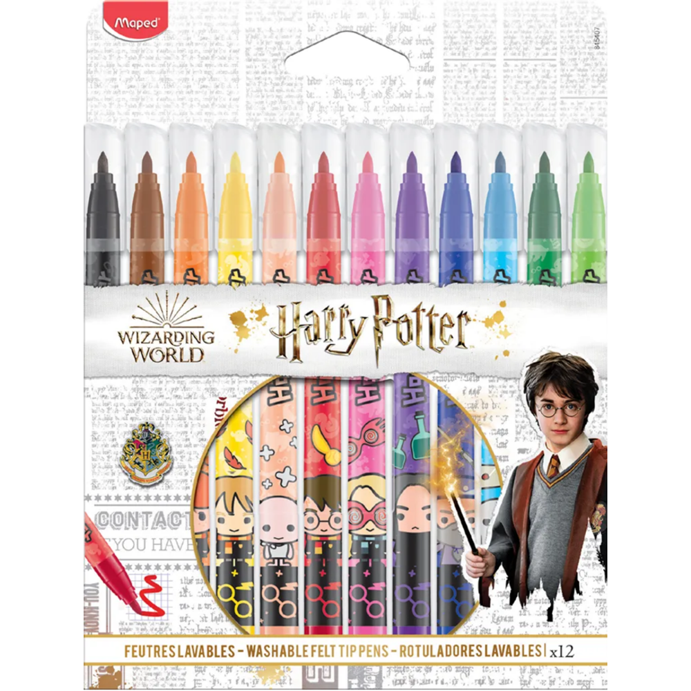 HARRY POTTER KEÇELİ KALEM 12 Lİ