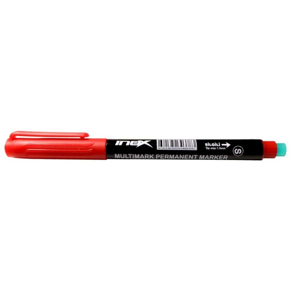 İNEX PERMANENT MARKER KIRMIZI S