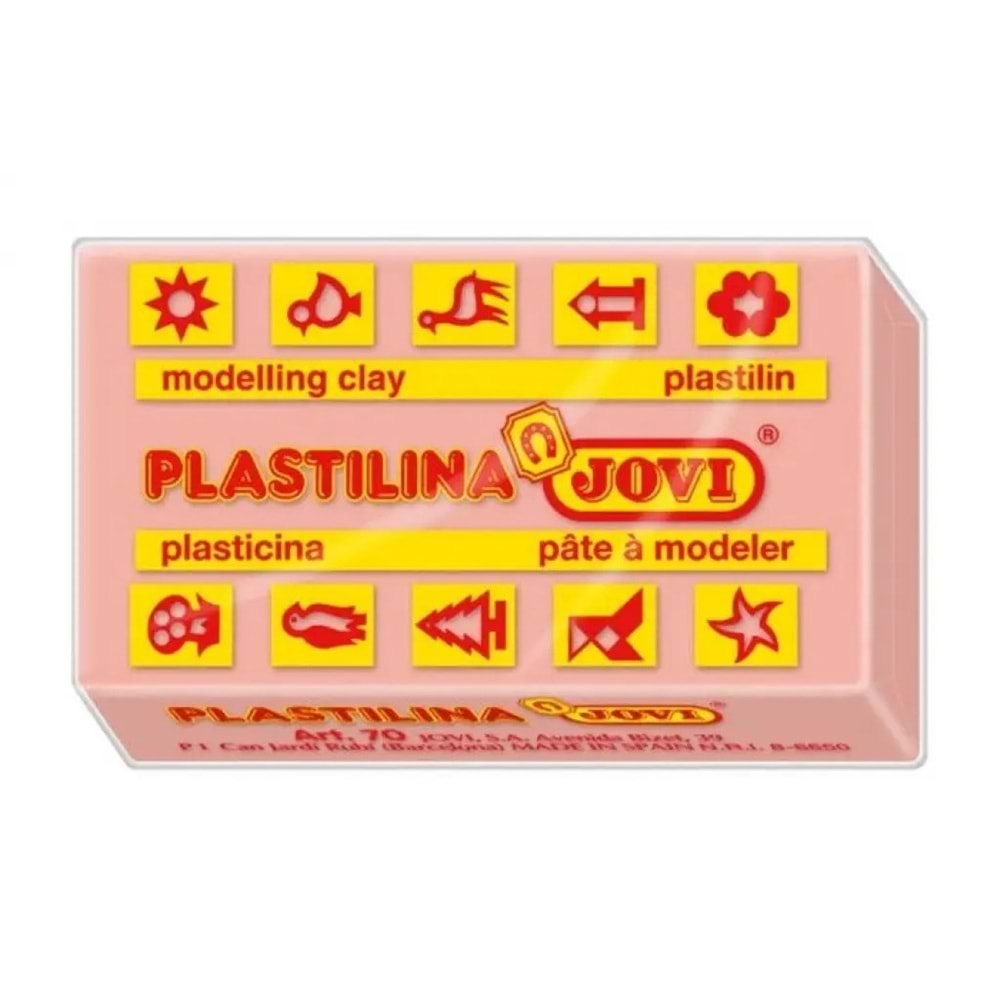 JOVİ PLASTİNE TEN RENGİ OYUN HAMURU