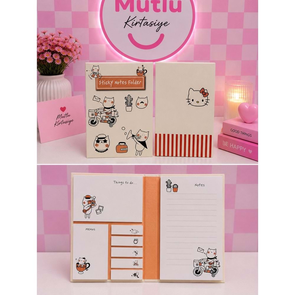 KEDİ NOT DEFTERİ SERT KAPAK