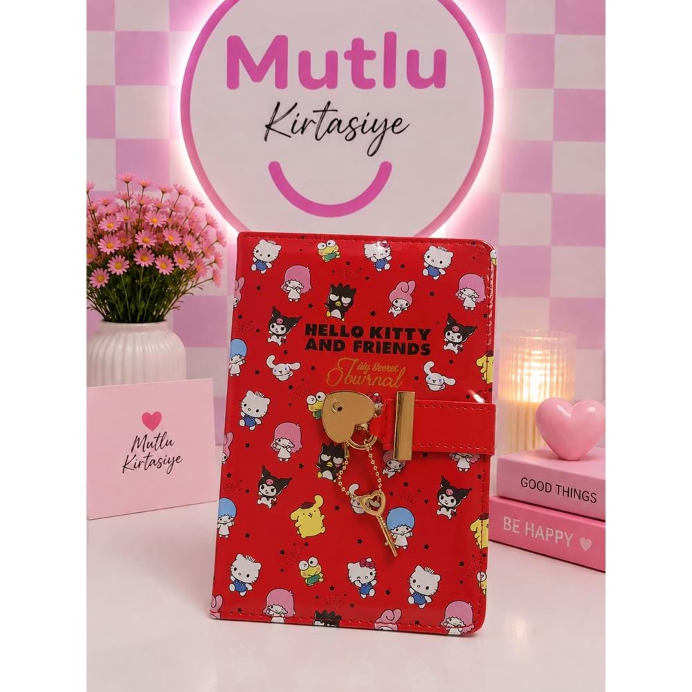 KUROMİ KİLİTLİ GÜNLÜK