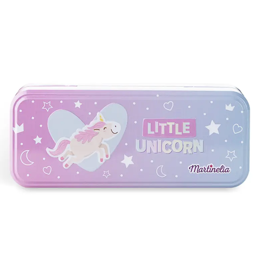 MARTİNELİA LİTTLE UNİCORN 3 KATLI MAKYAJ VE TOKA SETİ
