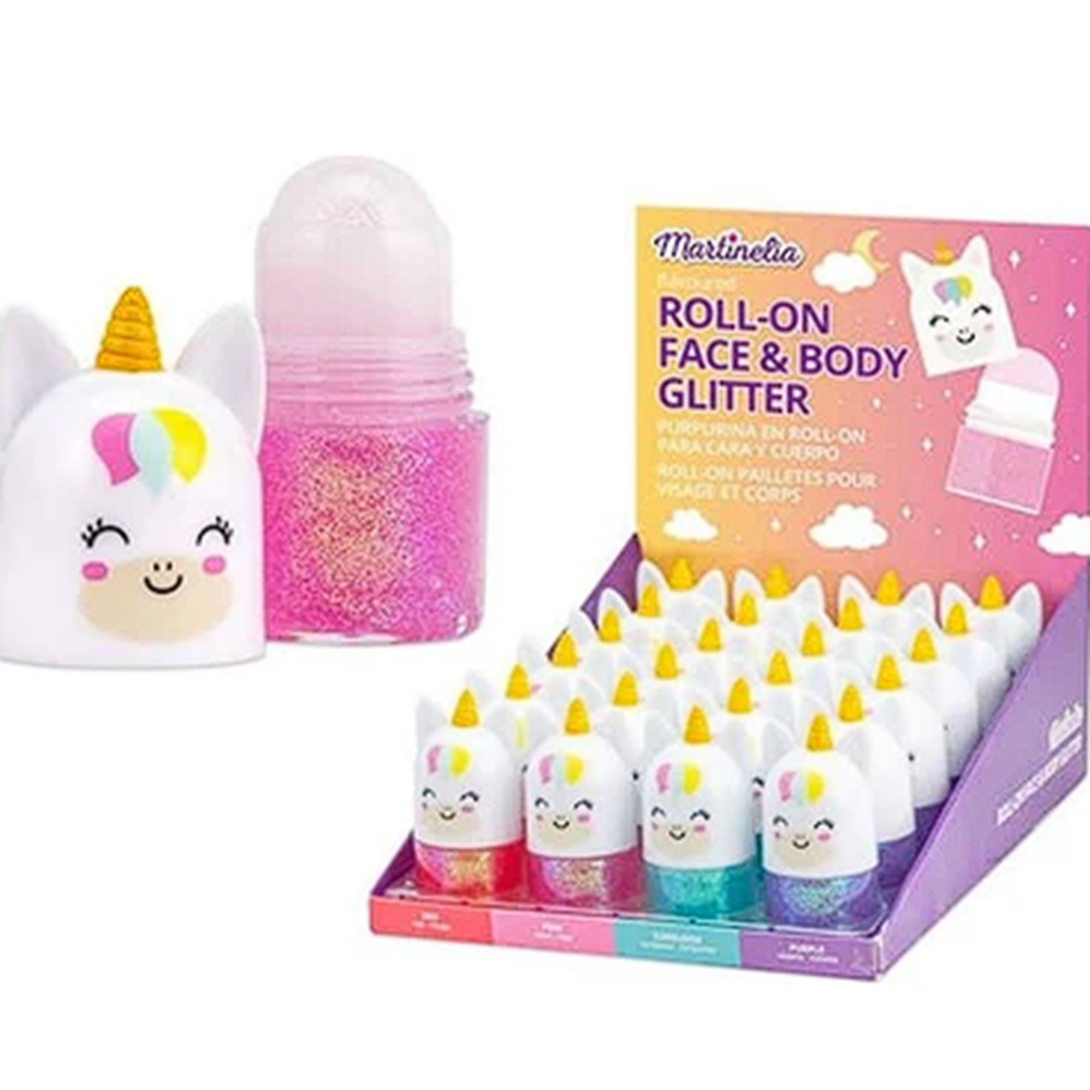 MARTİNELİA UNİCORN YÜZ VE VÜCUT PARLATICI ROLL-ON