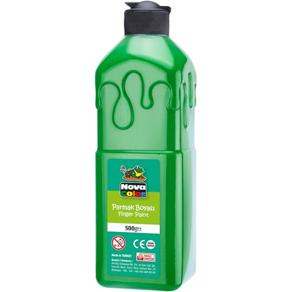 NOVA COLOR PARMAK BOYASI YEŞİL 500 ML