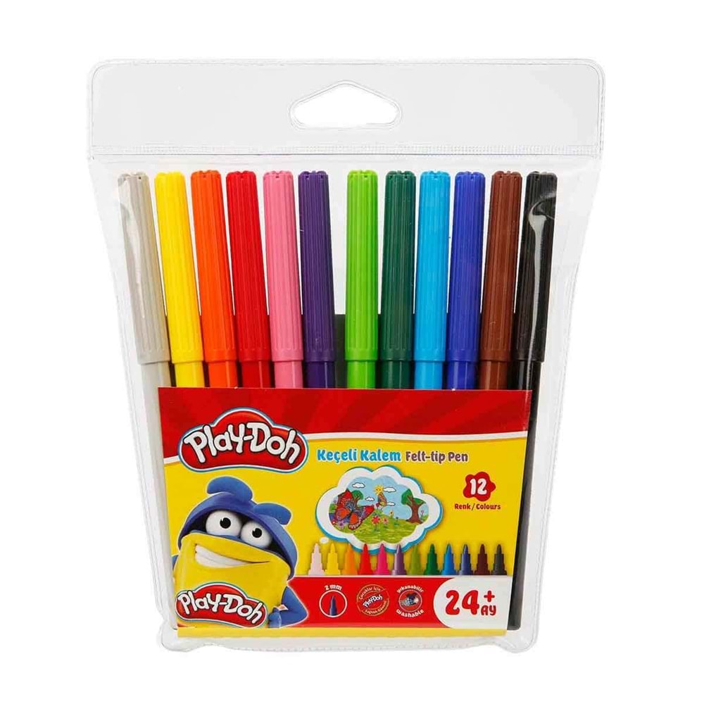 PLAY DOH 12 Lİ KEÇELİ