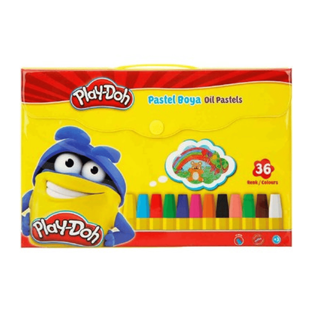 PLAY DOH 36 RENK ÇANTALI PASTEL BOYA