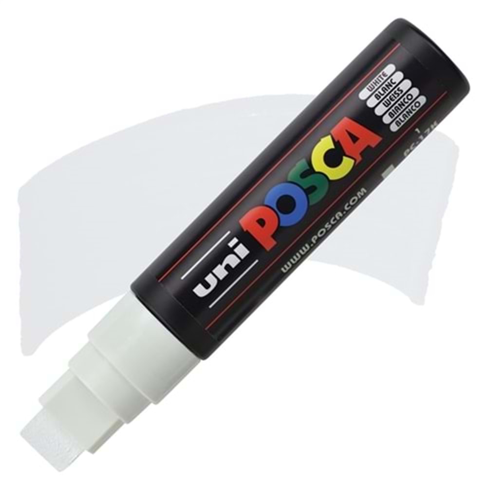 Uni Posca Marker Pc-17k Extra Large 15.0 Mm White