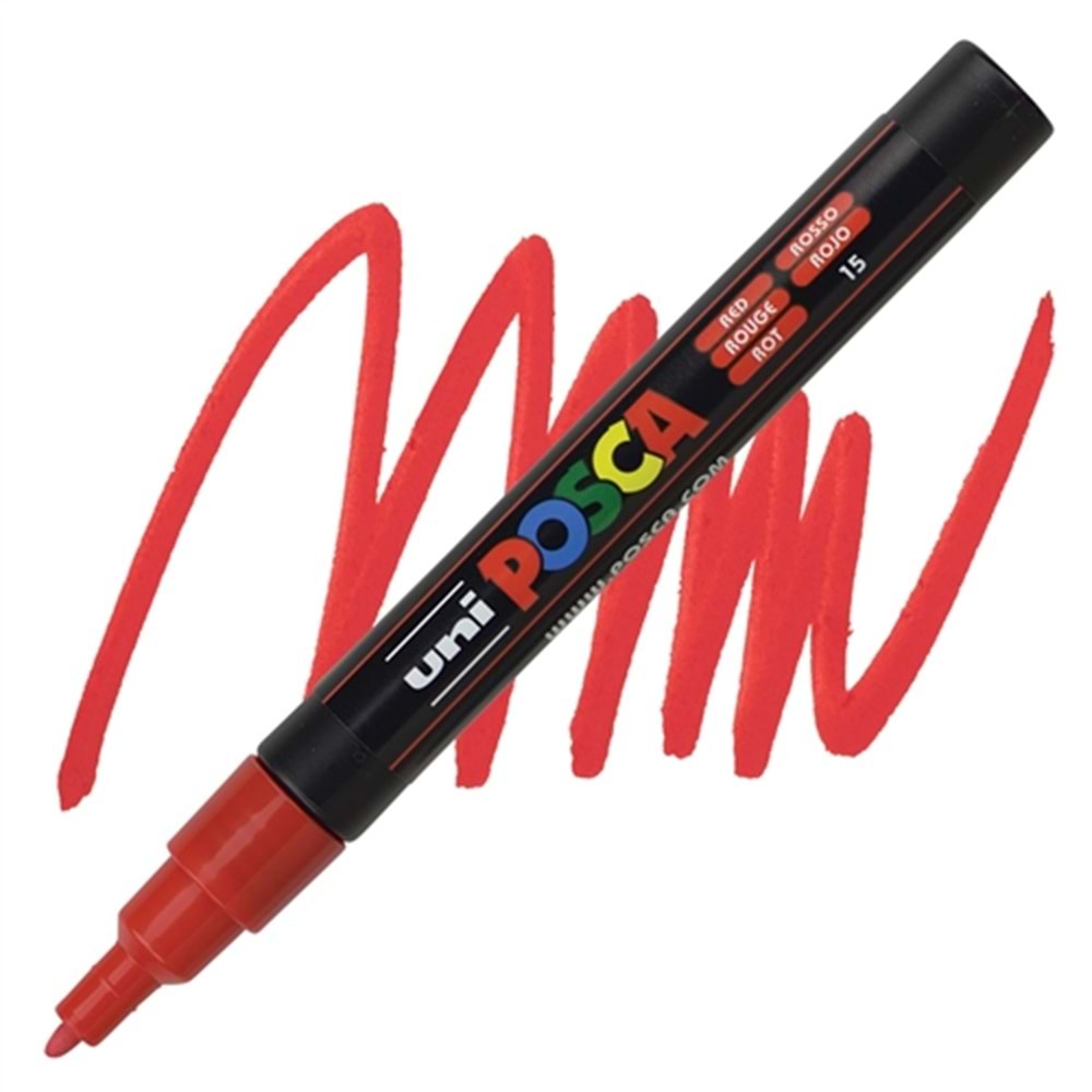 POSCA 3M KIRMIZI
