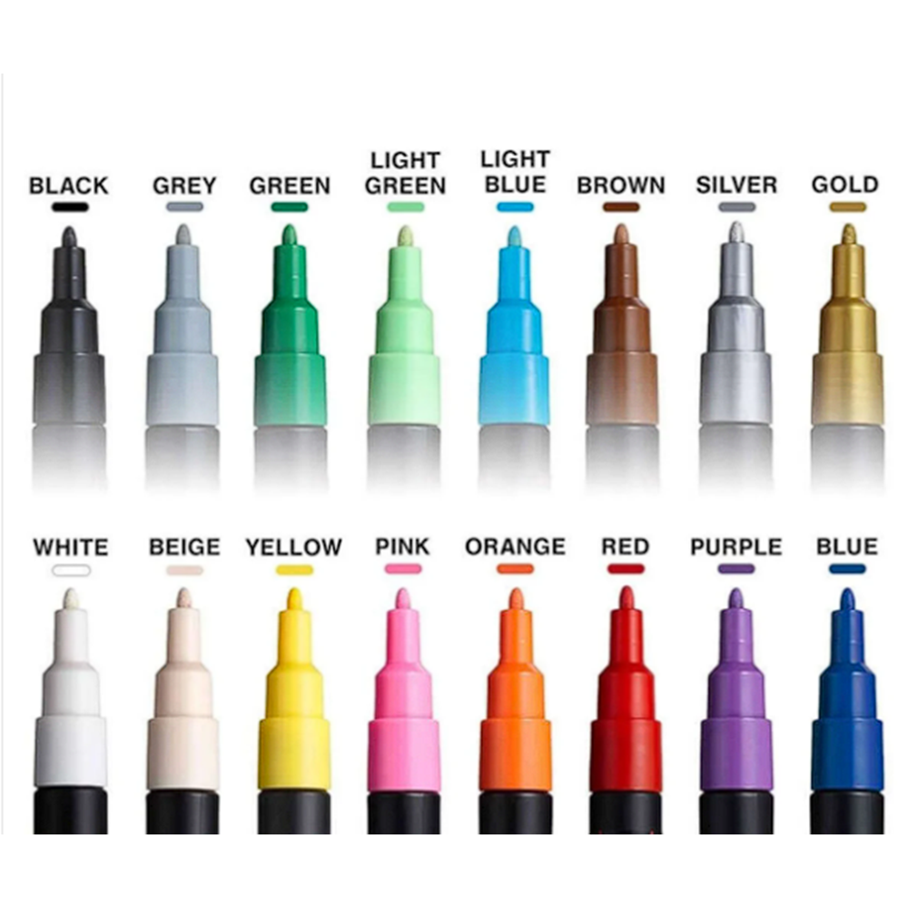 POSCA 3M 16LI SET
