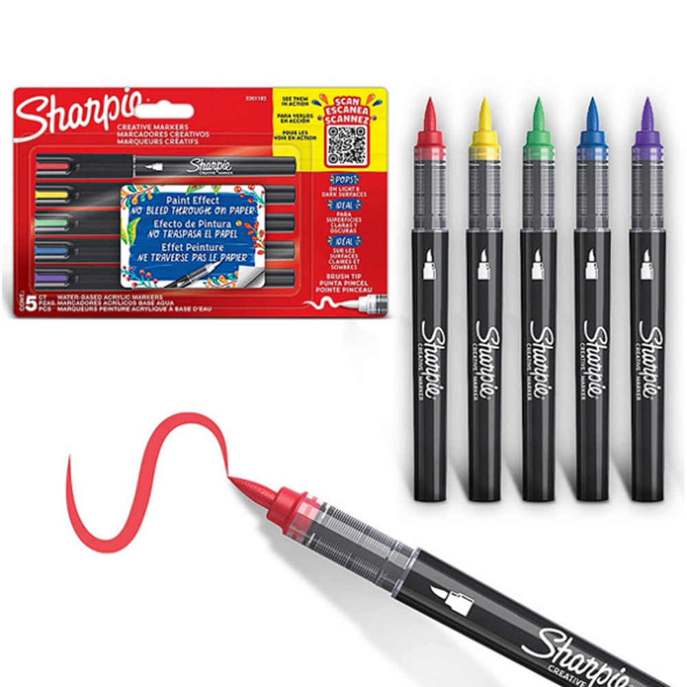 SHARPİE PERMANENT SET FİNE 5Lİ
