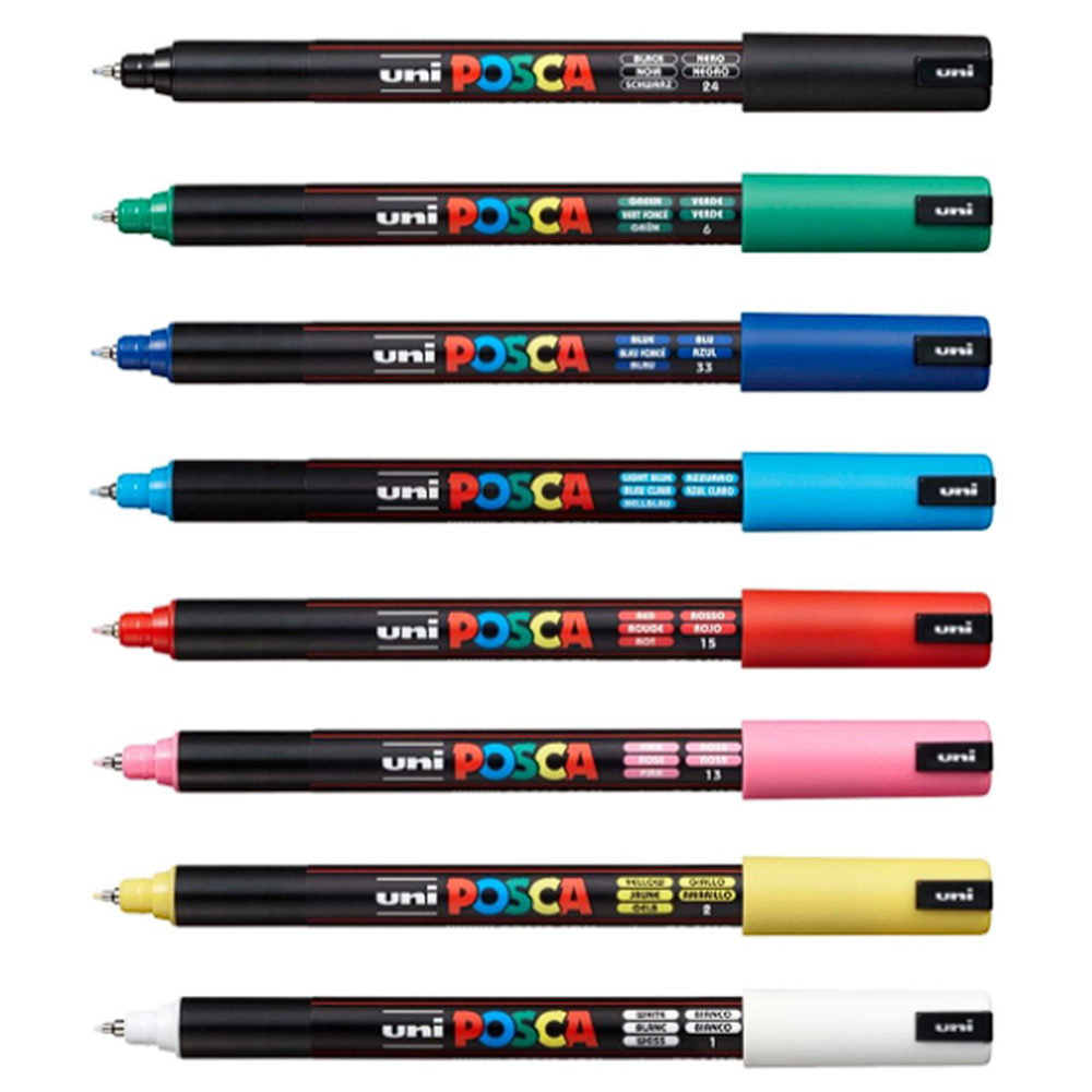 UNI POSCA 8Lİ 1MR