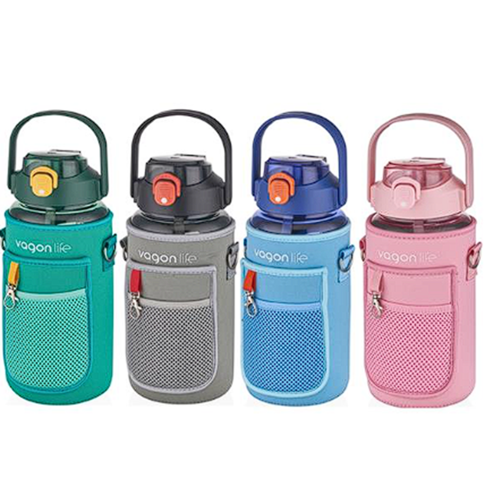 VAGONLİFE KILIFLI 1500 ML SU MATARASI