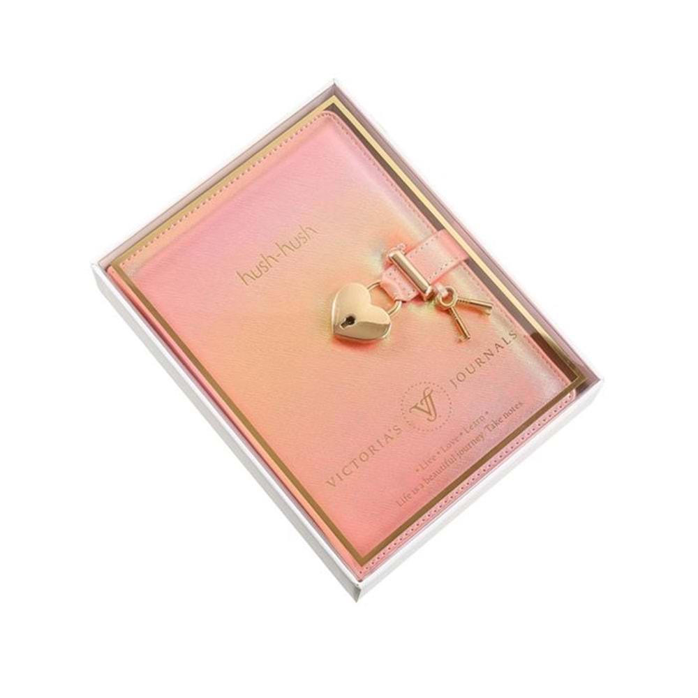 VİCTORİAS JOURNALS KİLİTLİ DEFTER
