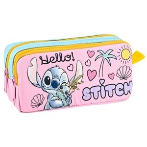 Stitch Desenli Pembe Kalem Kutusu