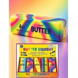 Butter Squishy Rainbow Slow Rising Sukuşi