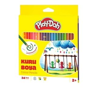 PLAYDOH KURUBOYA 24 RENK TAM BOY