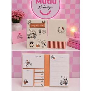 KEDİ NOT DEFTERİ SERT KAPAK