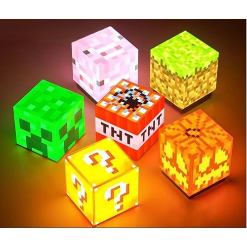 Minecraft Mini Işıklı Blok