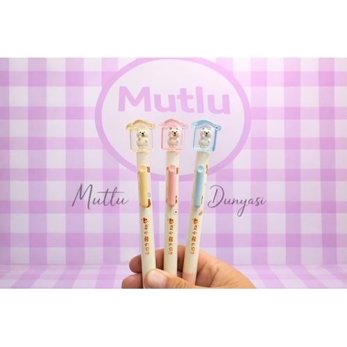 MUTLU KEDİ JEL KALEM