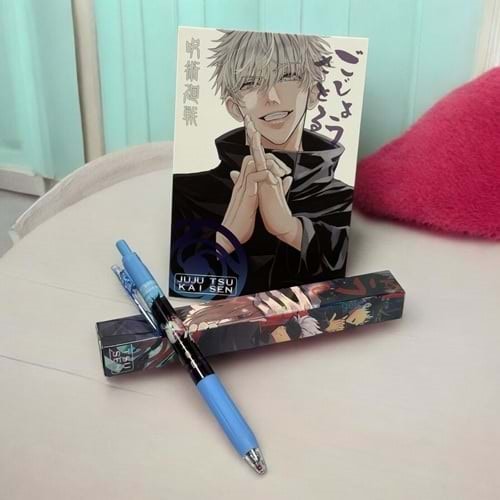 Anime Serisi Jujutsu Kaisen Tükenmez Kalem Ve Kartpostal