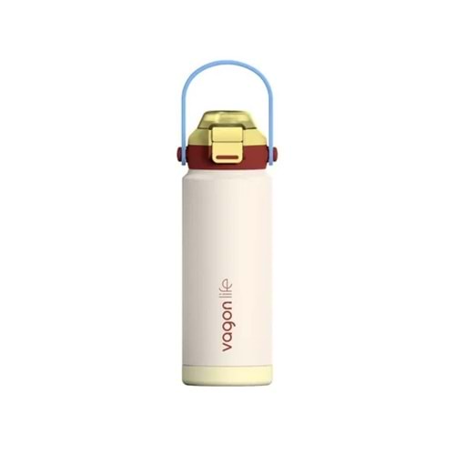 VAGONLİFE 750ML ÇELİK TERMOS KREM