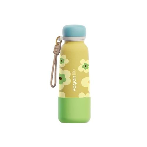 VAGONLİFE 550ML ÇELİK TERMOS SARI