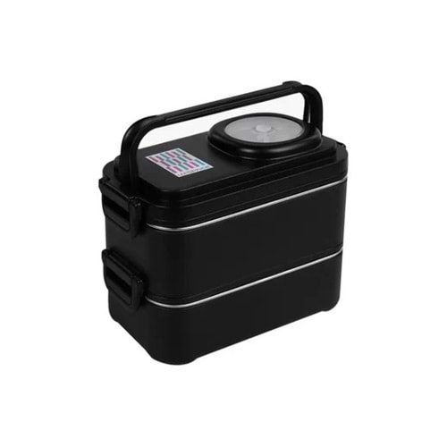 VAGONLİFE 1200 ML LUNCHBOX SİYAH
