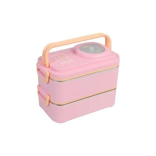 VAGONLİFE 1200 ML LUNCHBOX PEMBE